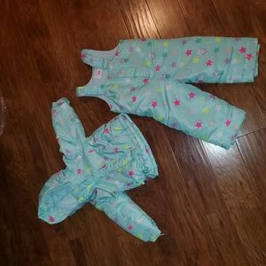 Snow pants and coat